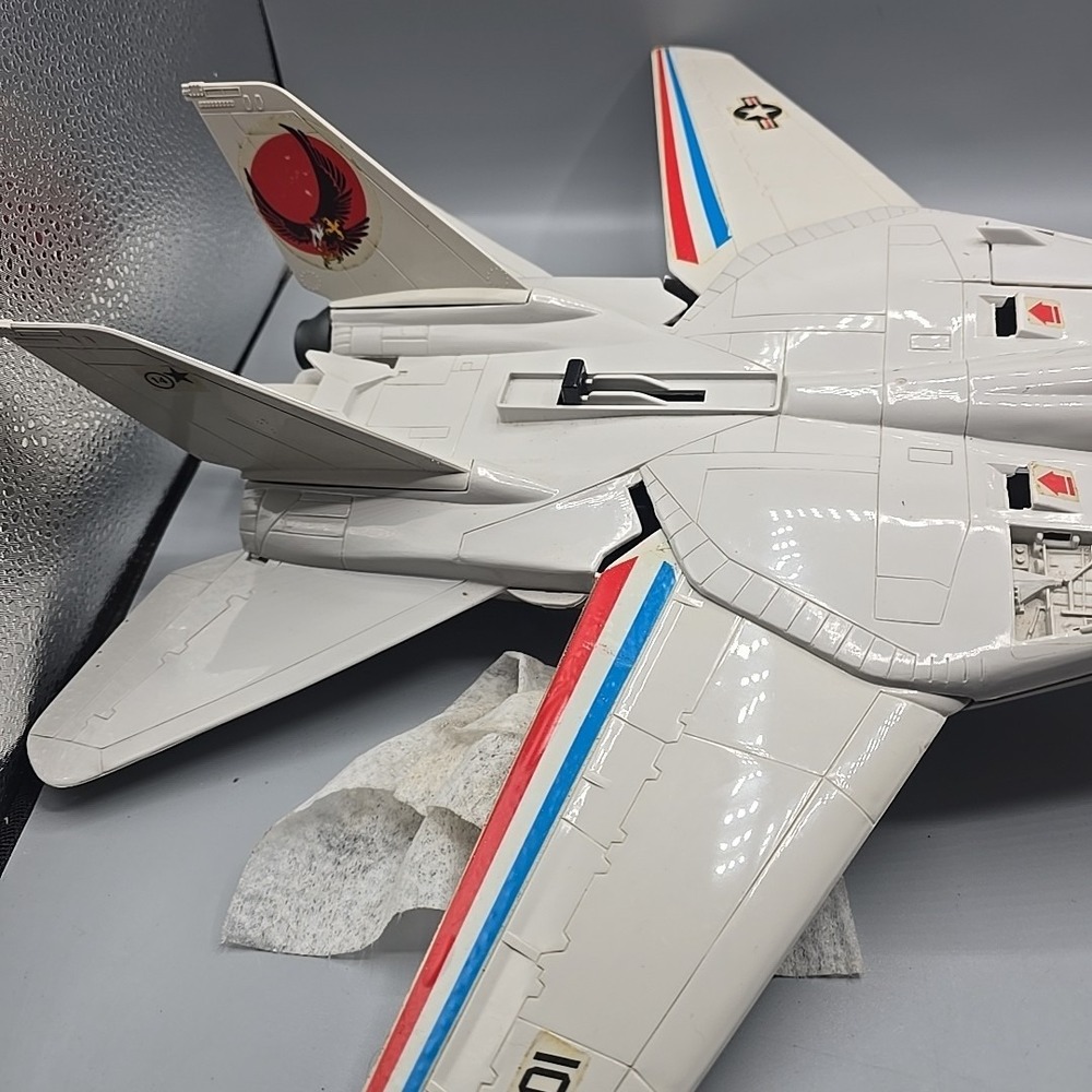 Vintage GI Joe ARAH Combat Jet Skystriker XP-14F With Box Incomplete 1983 - Picture 16 of 16
